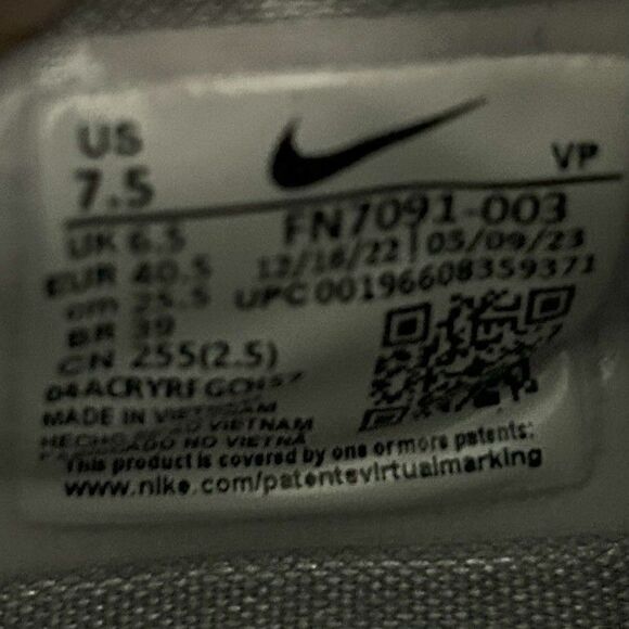 Nike KD 16 TB Promo “Wolf Grey” Men’s Size 7.5 Women’s Size 9 Basketball Shoes main image 7